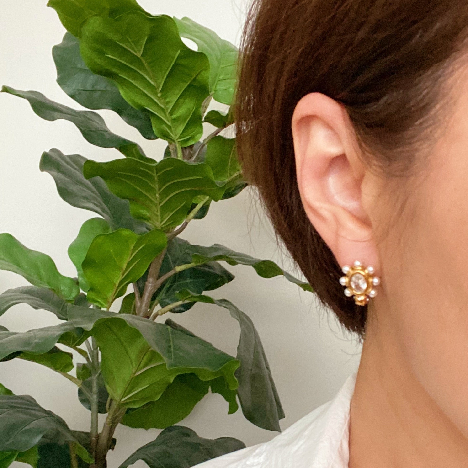 Glam On The Yacht Stud Earrings-3