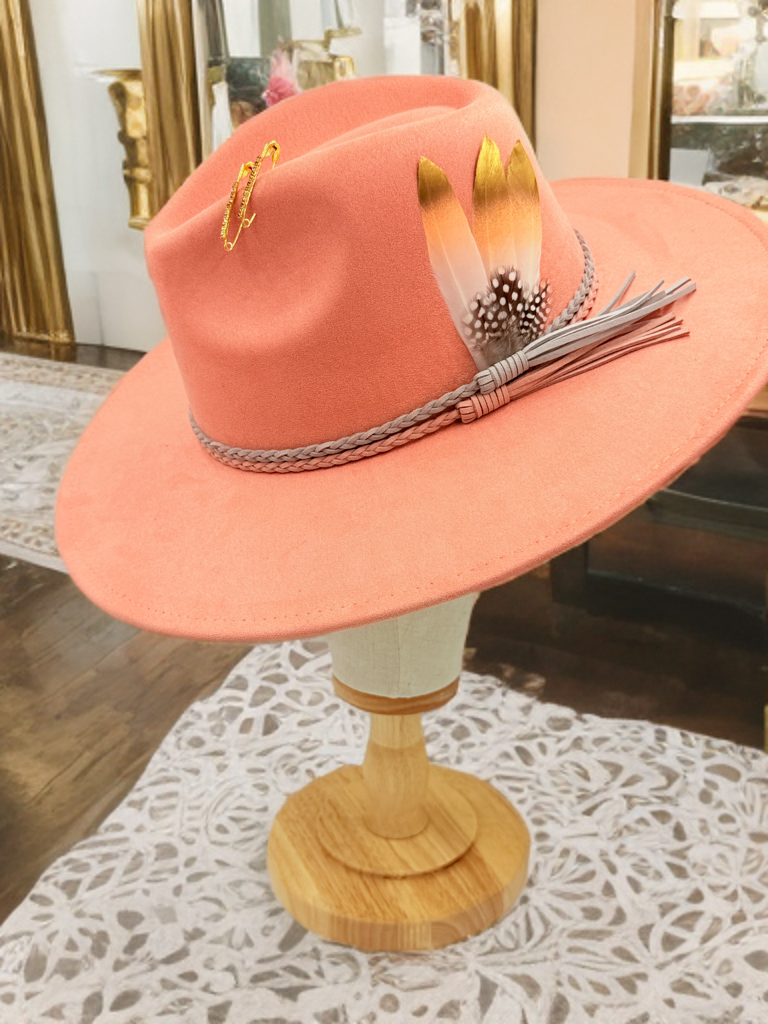 Luxury Fedora Hat -Melonburst-0