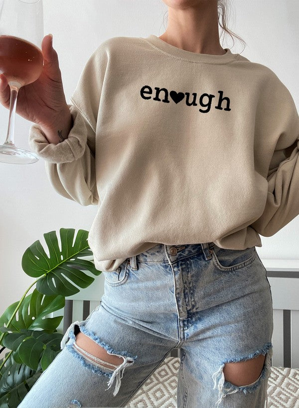 Enough Sweat Shirt-2