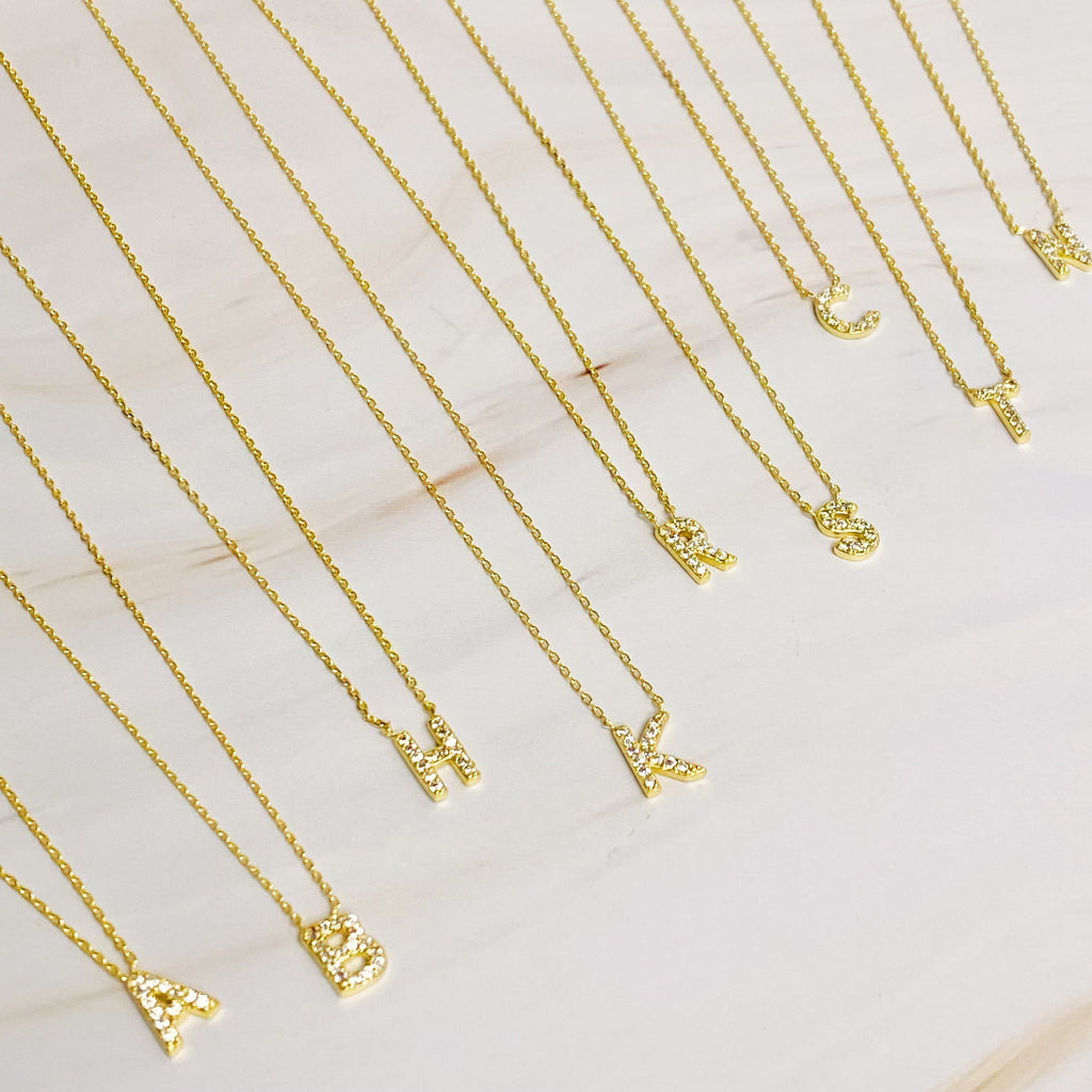 Understated Beauty Initial Necklace-0