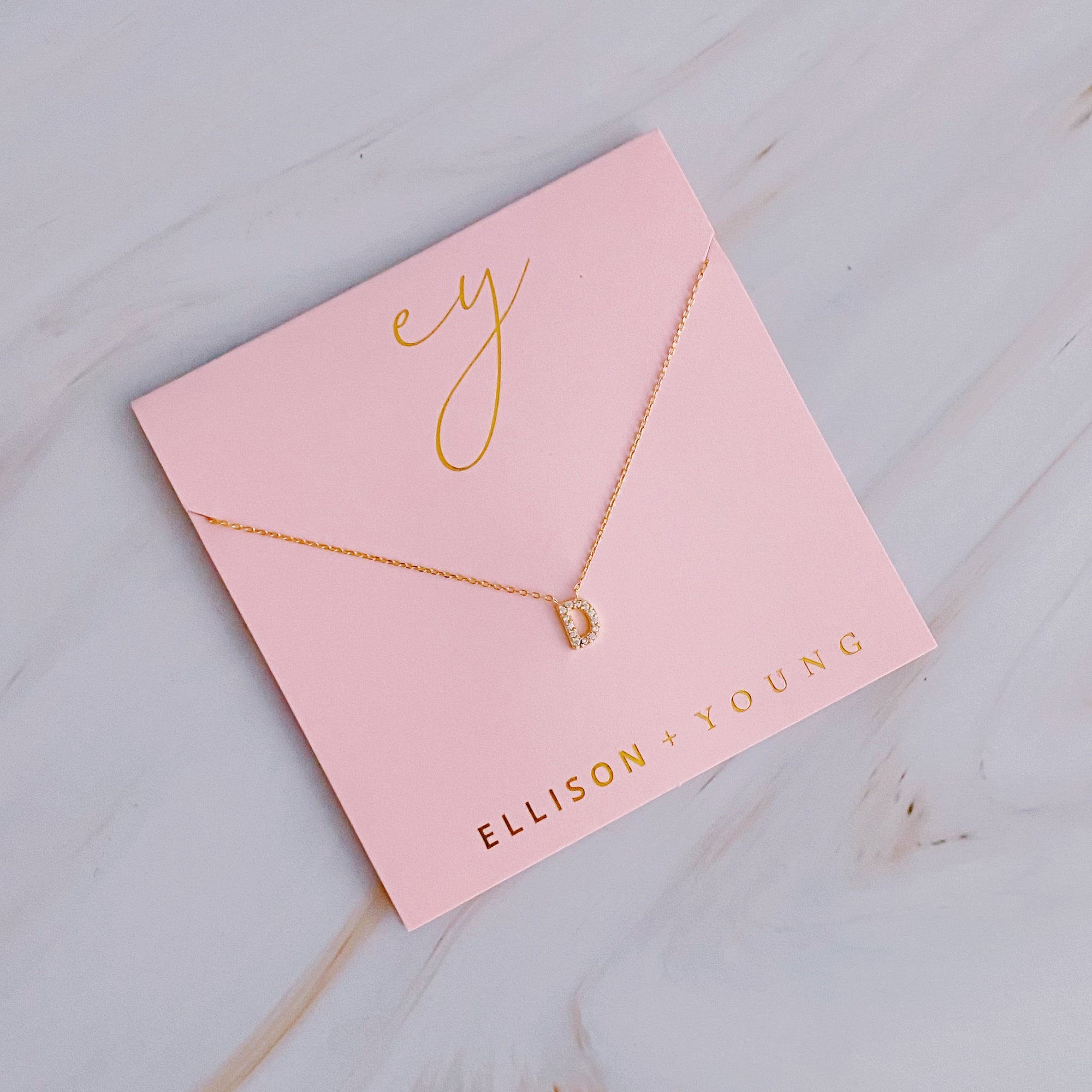 Understated Beauty Initial Necklace-8