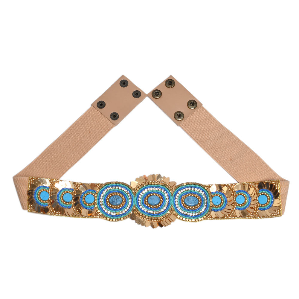 Ethnic Bohemian Boho Gypsy style Beaded Belt FBL1001-1