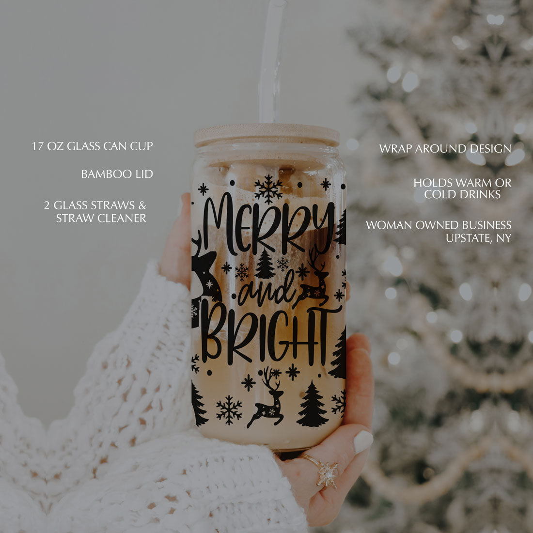 Vintage Christmas 17oz