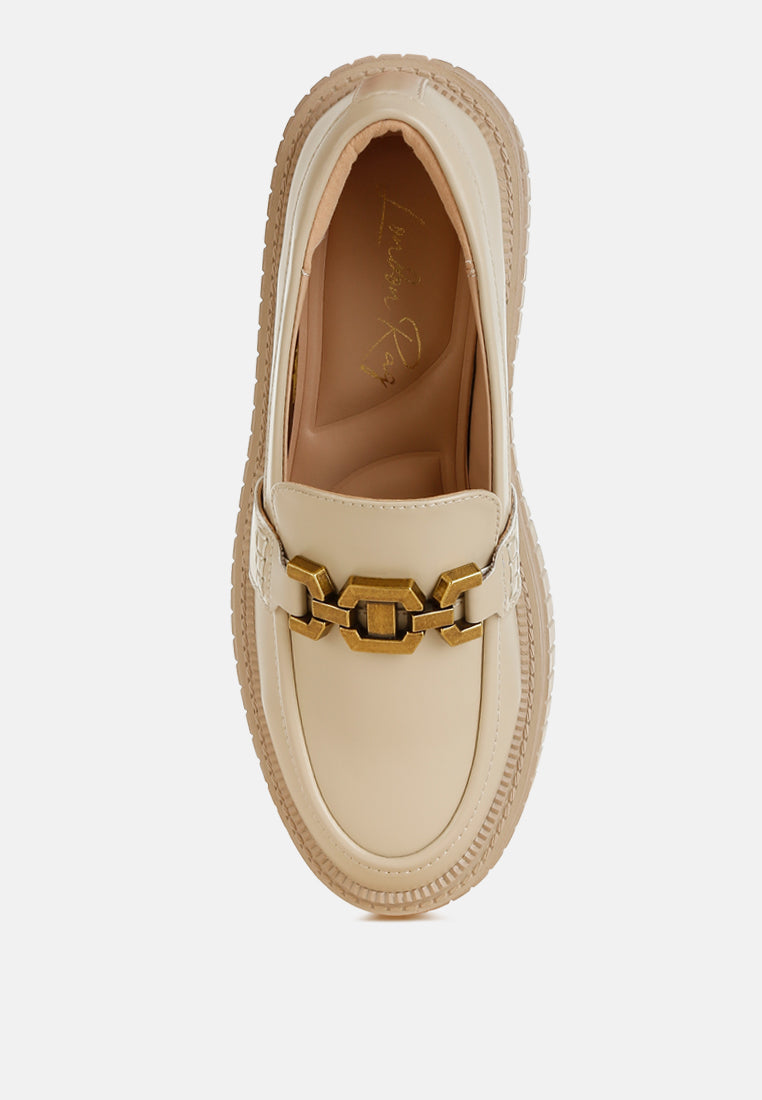 Grosbeak Horsebit Chunky Loafers-3