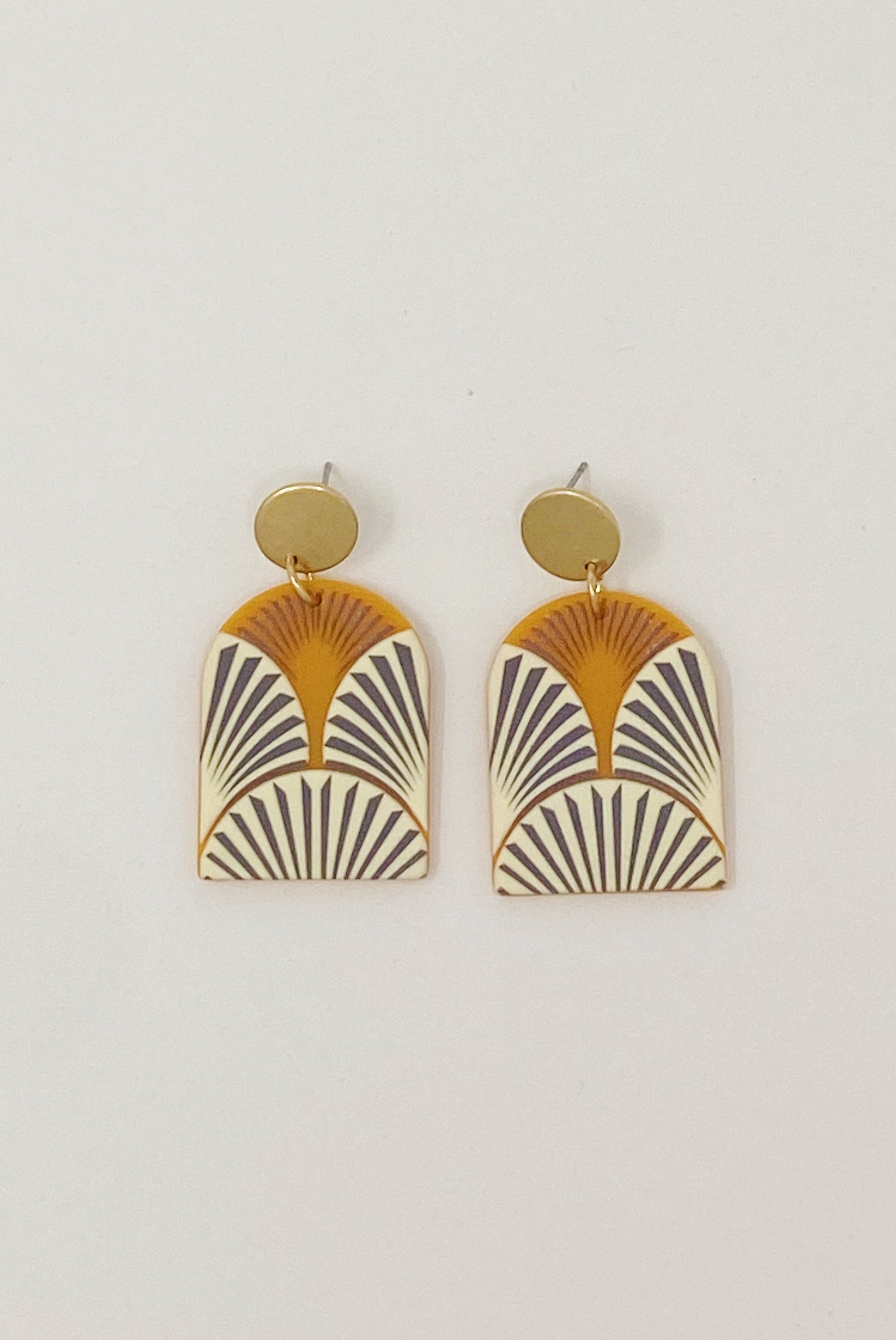 Artful Life Painted Earrings-6