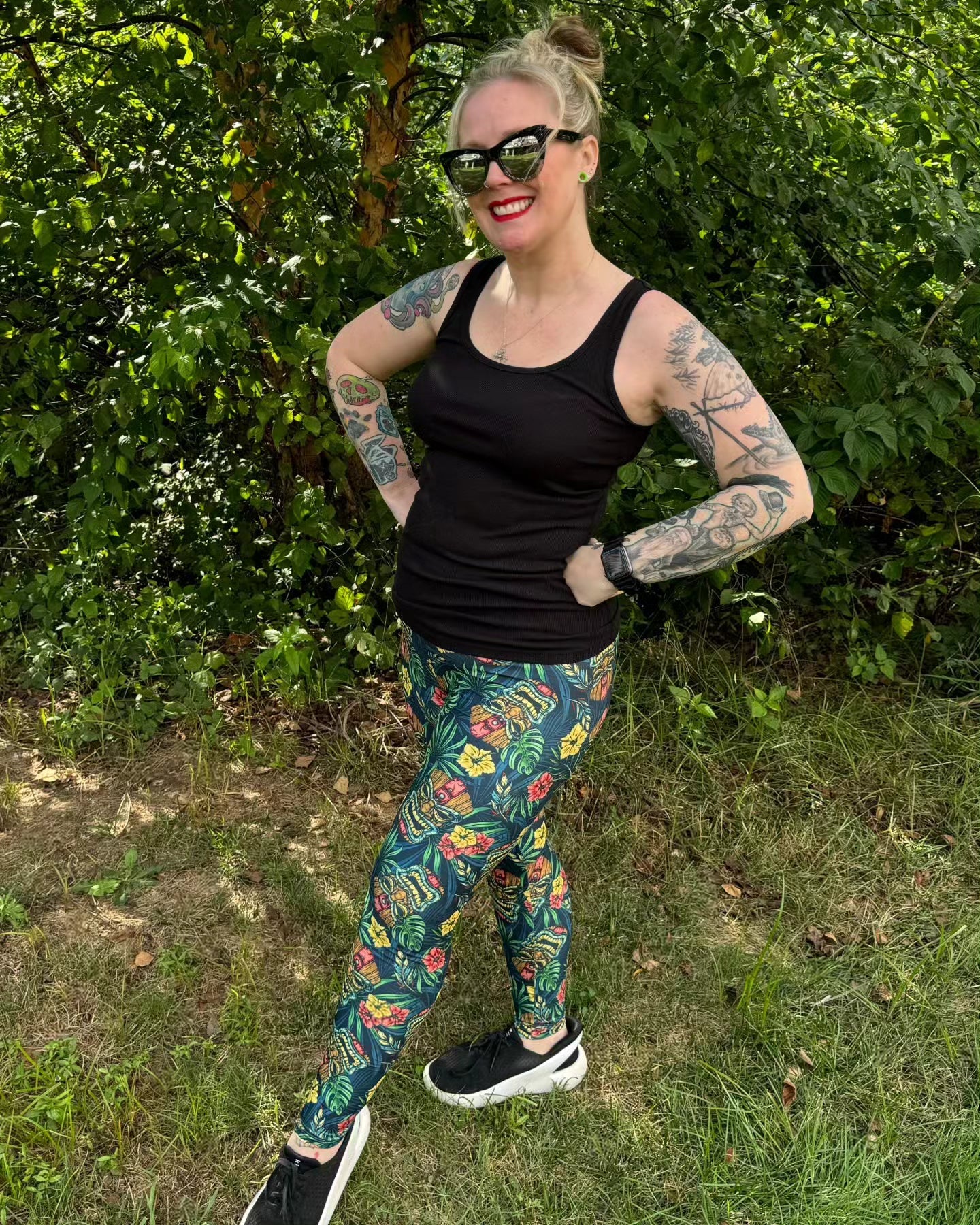 Tiki - High-quality Handcrafted Vibrant Leggings