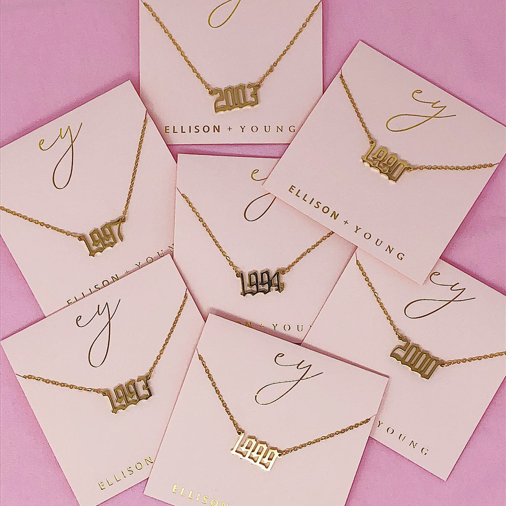 Birth Year Necklace-2