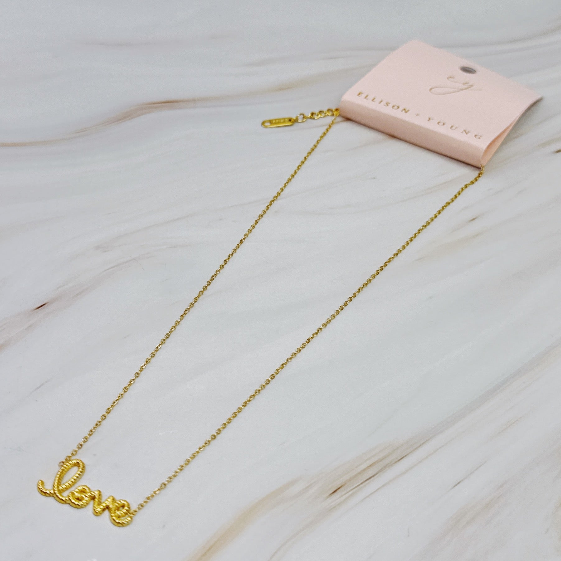 Lovely Love Necklace-4