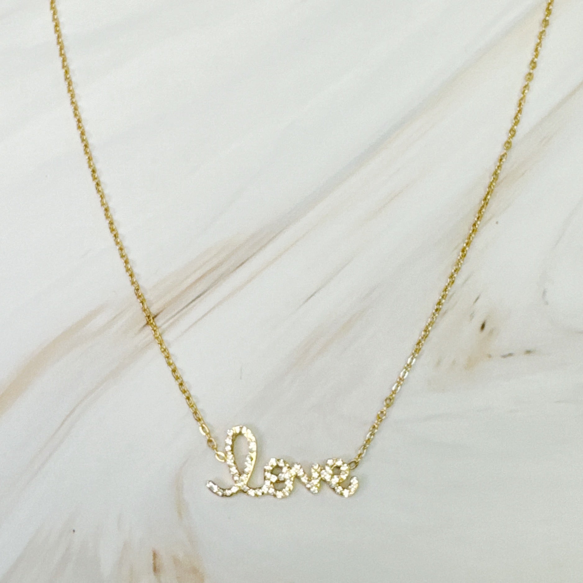 Lovely Love Necklace-2