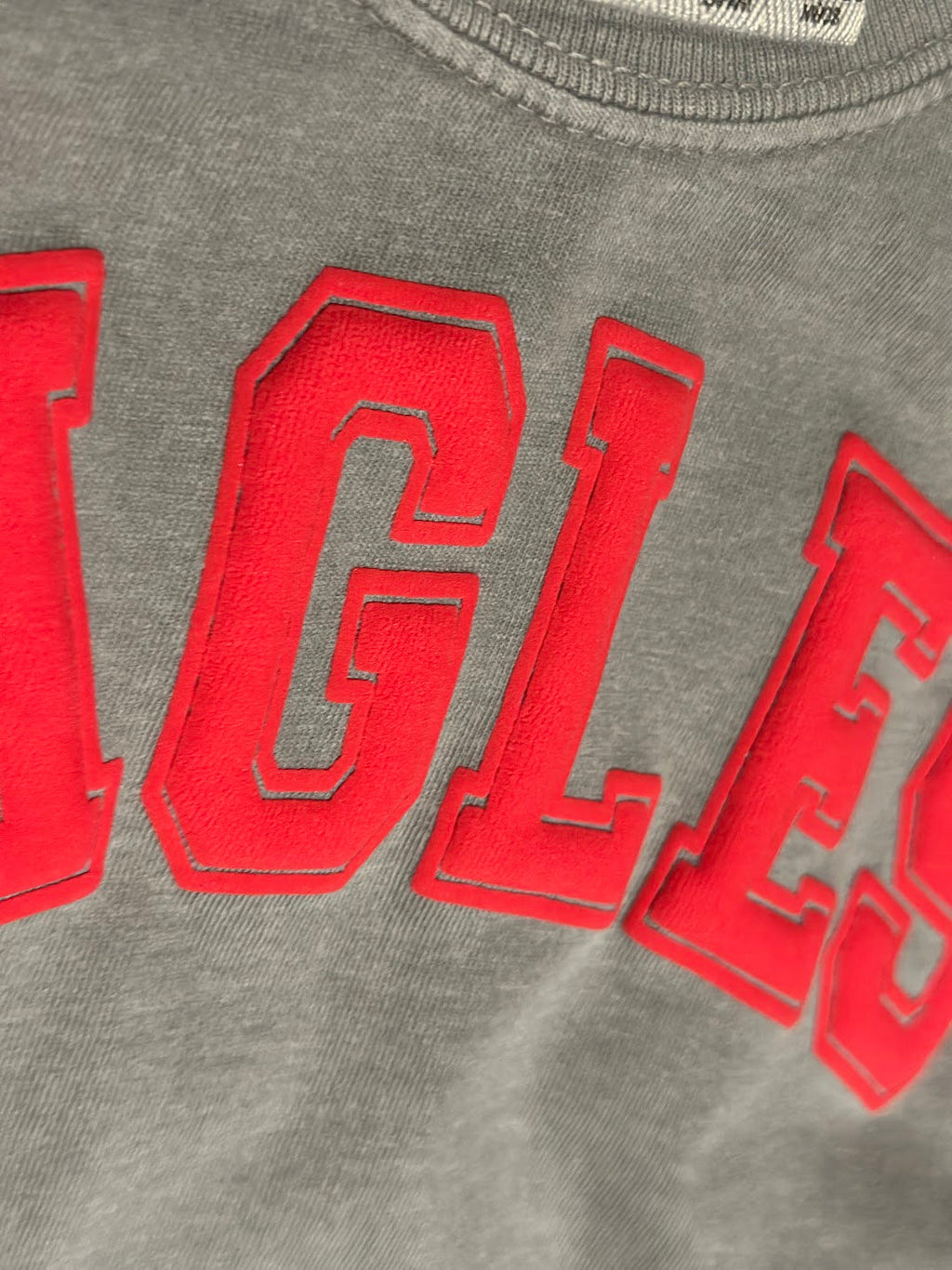 Custom Puff Vinyl School Team Spirit Comfort Colors