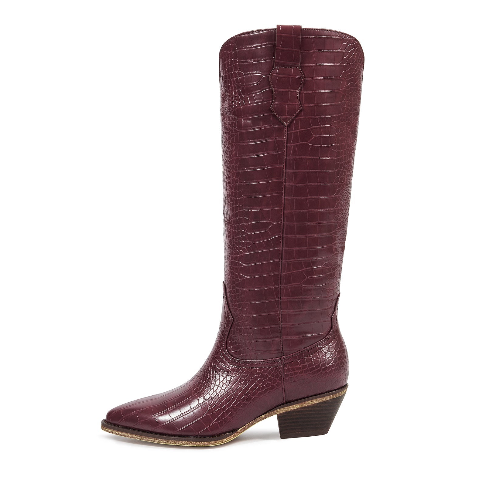 The LeAnn in Dark Cherry- Without Pockets