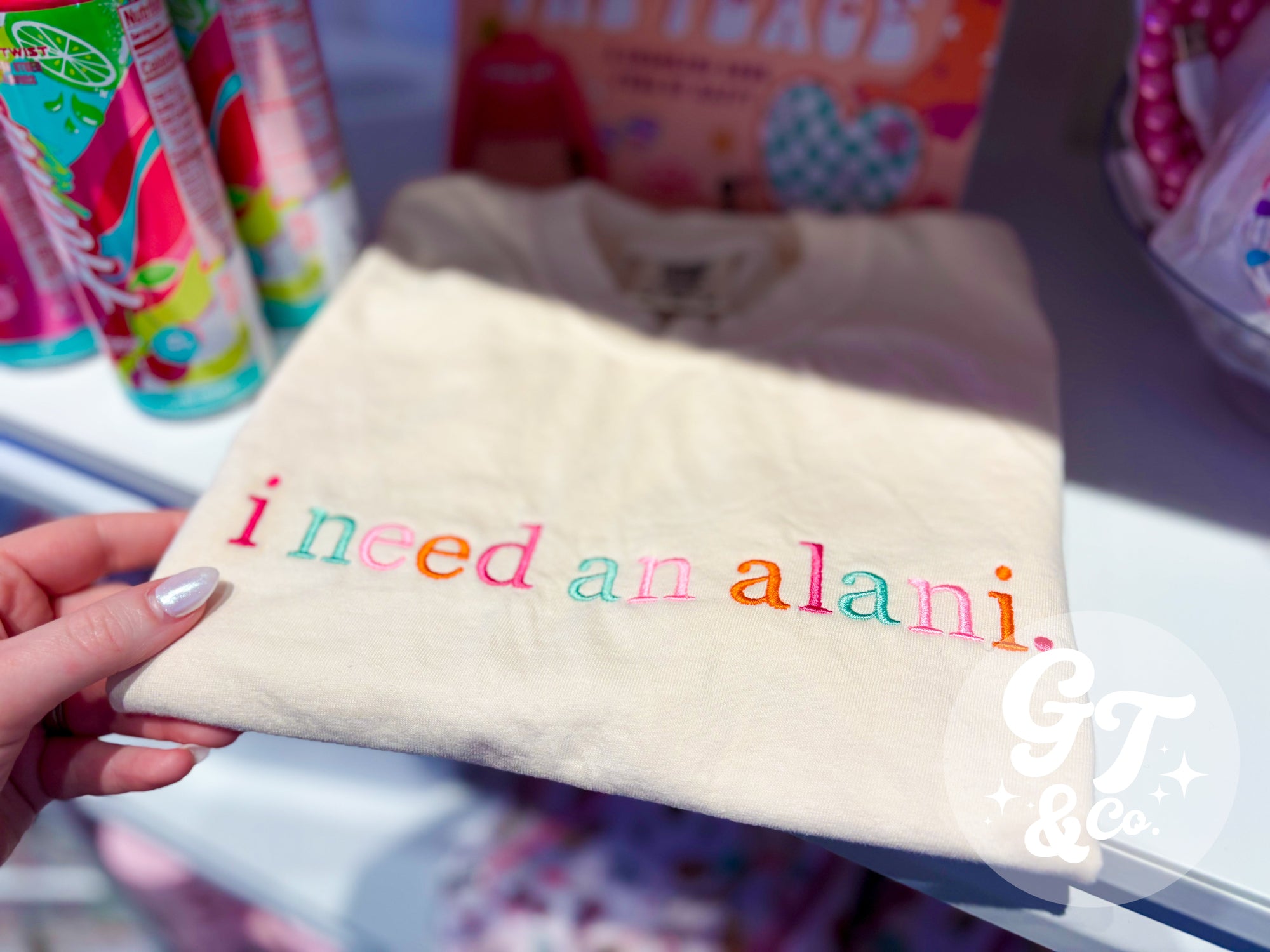 i need an a l a n i Tee *MADE TO ORDER 10-15 BIZ DAYS*