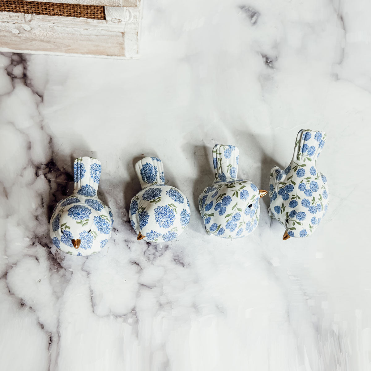 Blue Hydrangea Birds-4