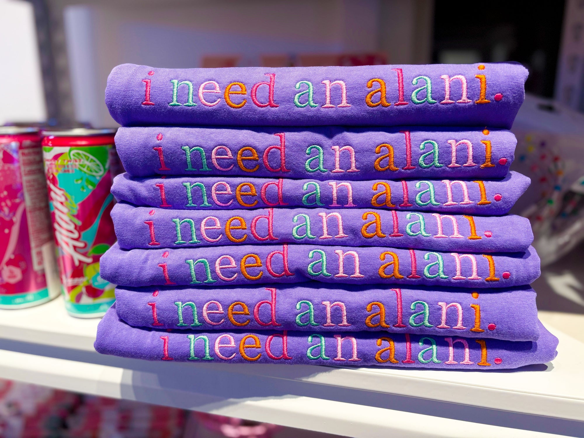 i need an a l a n i Tee *MADE TO ORDER 10-15 BIZ DAYS*