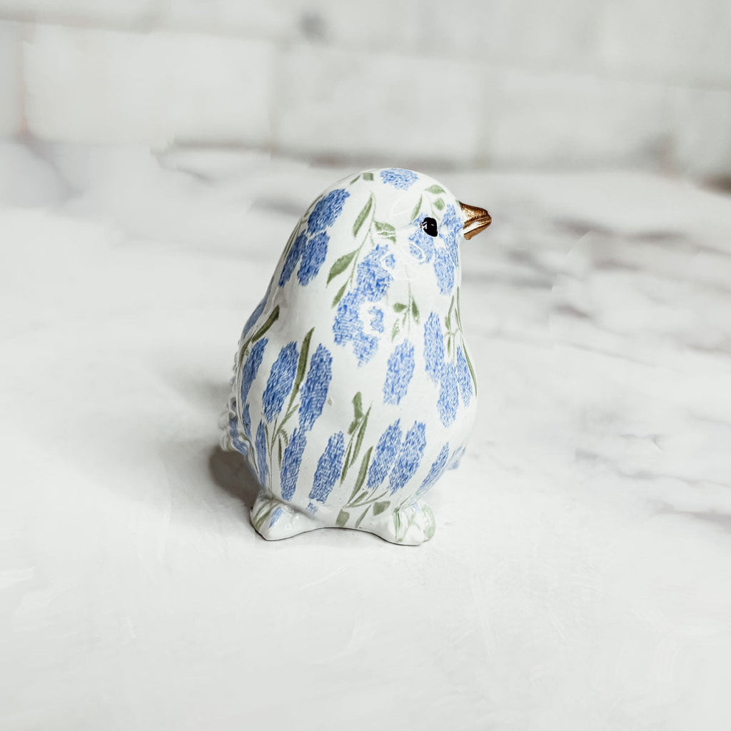 Blue Hydrangea Birds-6