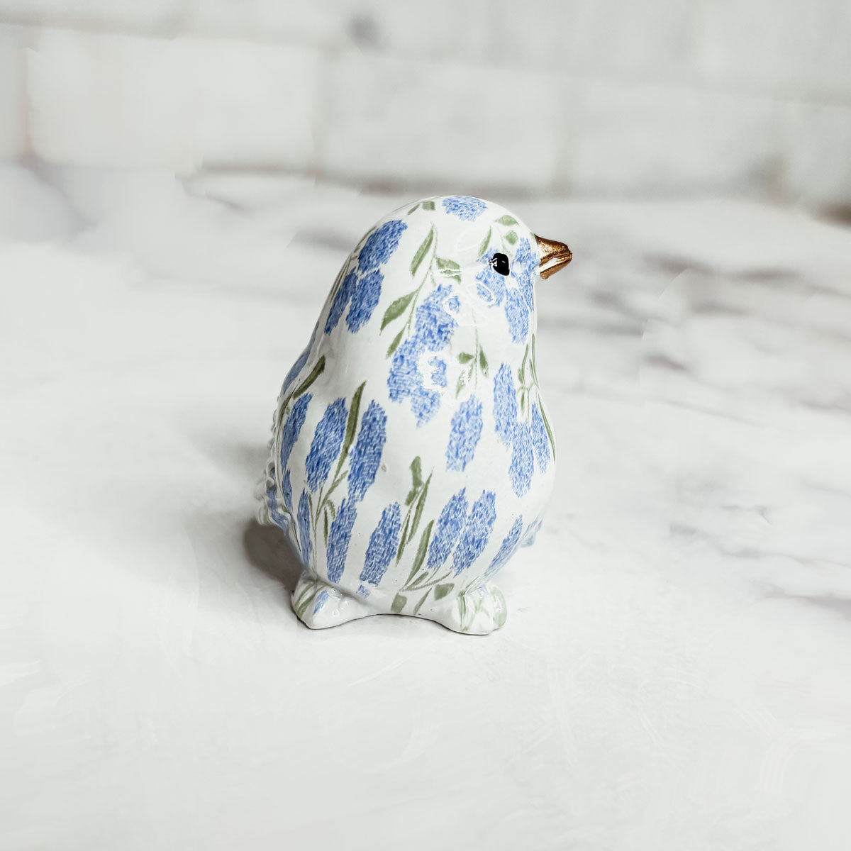 Blue Hydrangea Birds-6