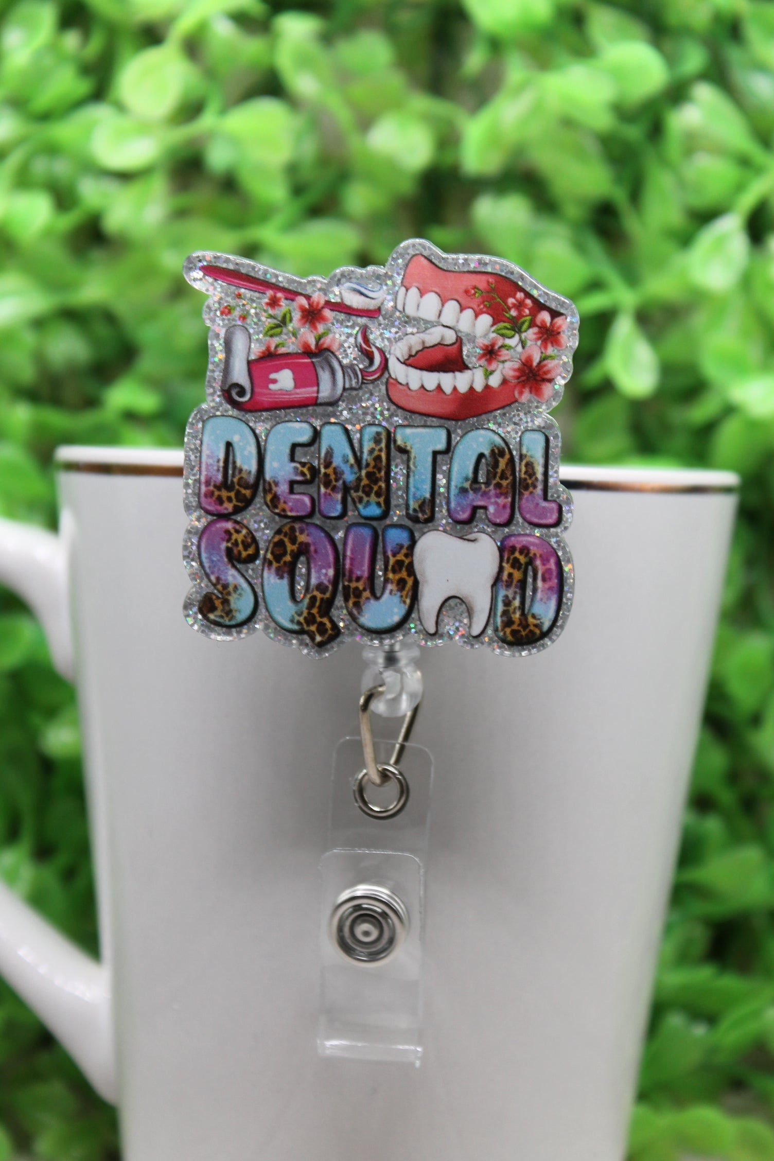 Dental Squad • Badge/ID Holder with Alligator Clip