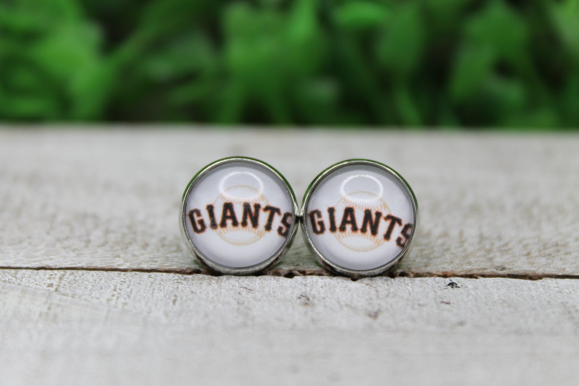 Baseball, Giants • Stud Earrings