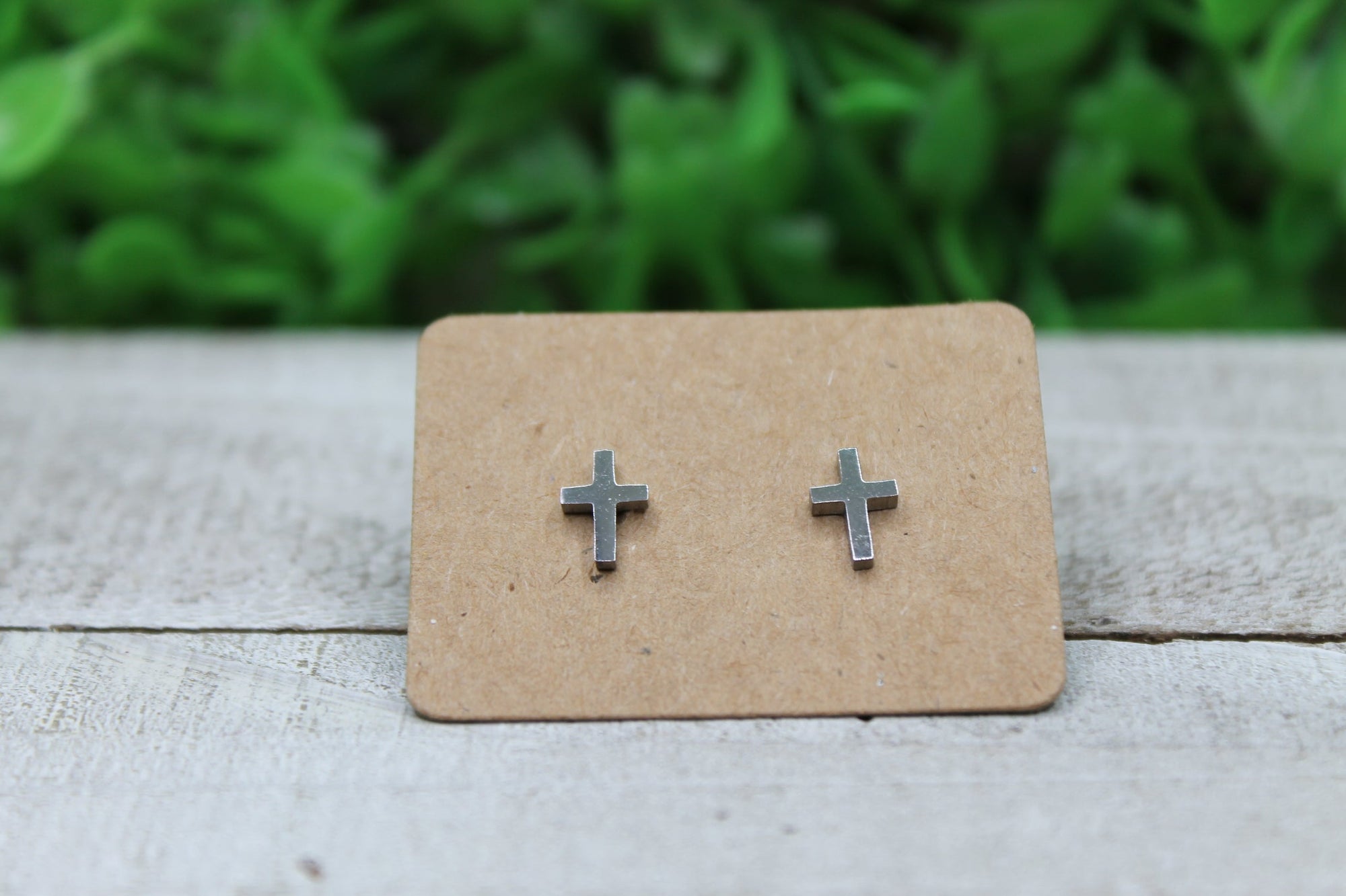 Crosses, Mini • Stud Earrings