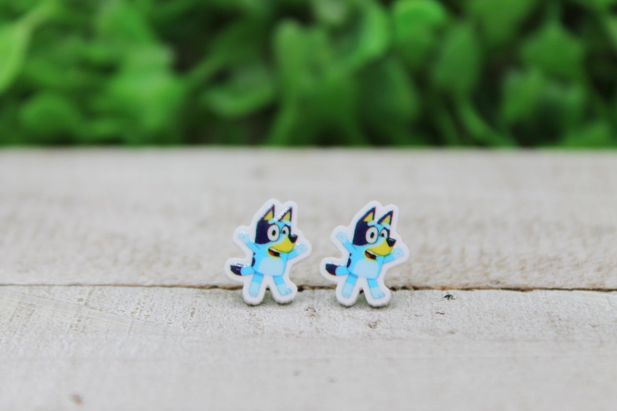 Bluey Stud Earrings