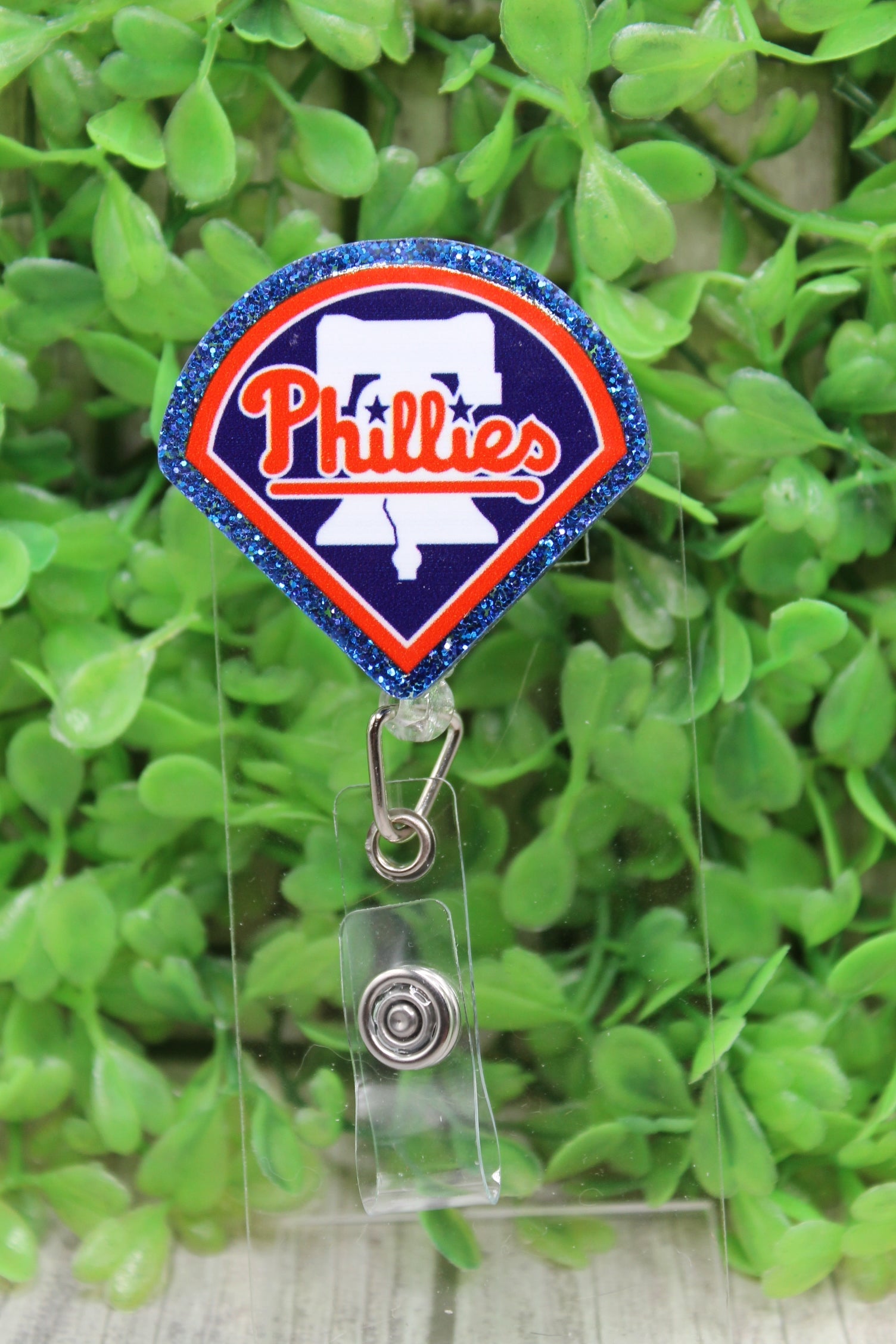 Phillies Baseball Badge/ID Holder Reel