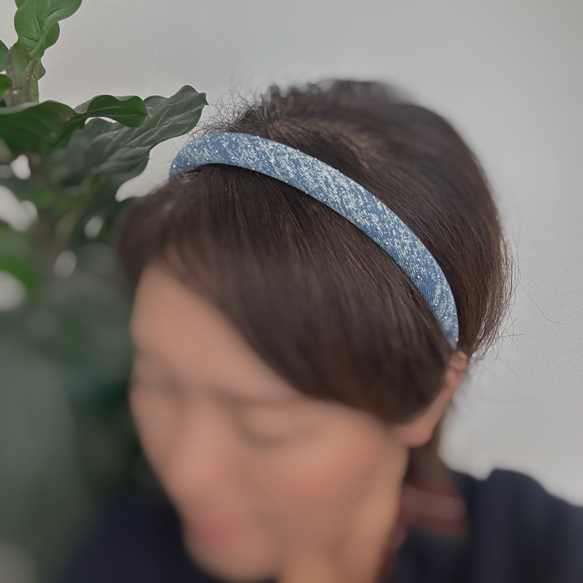 Slim And Shine Jean Headband Set Of 2-4