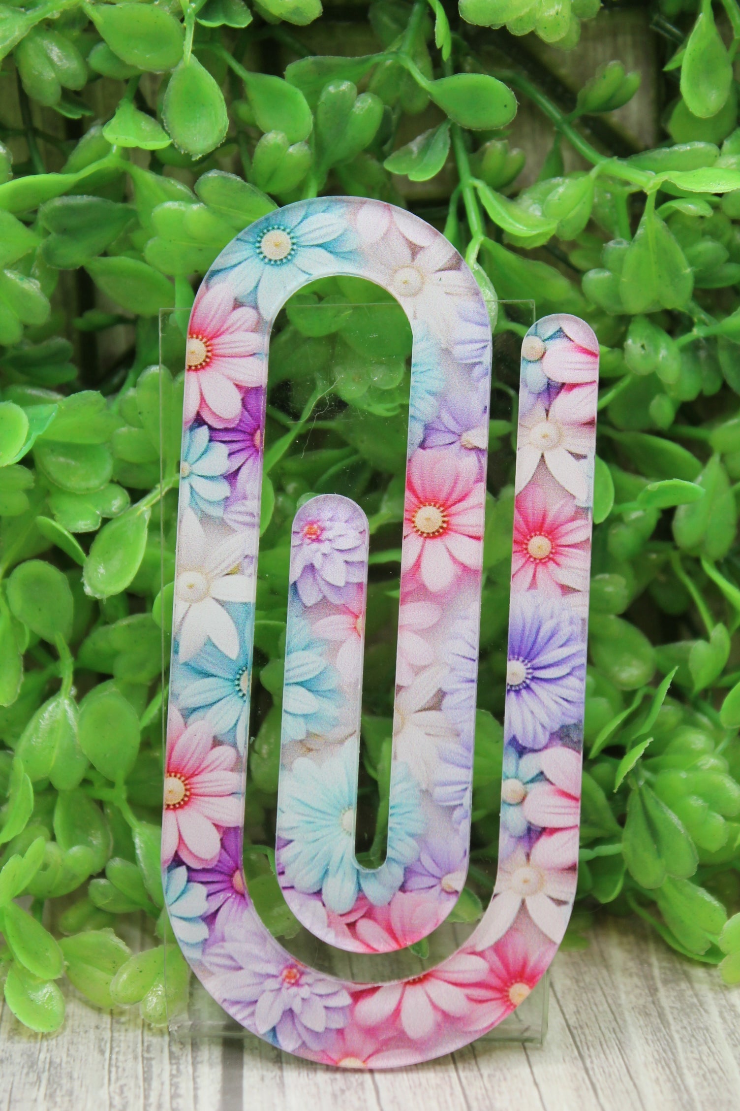 Floral Jumbo Paper Clip