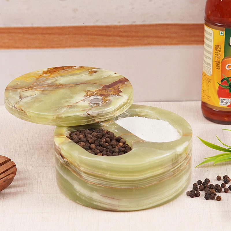 Ideal Salt and Pepper Bowl with two compartments