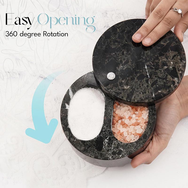 Ideal Salt and Pepper Bowl with two compartments