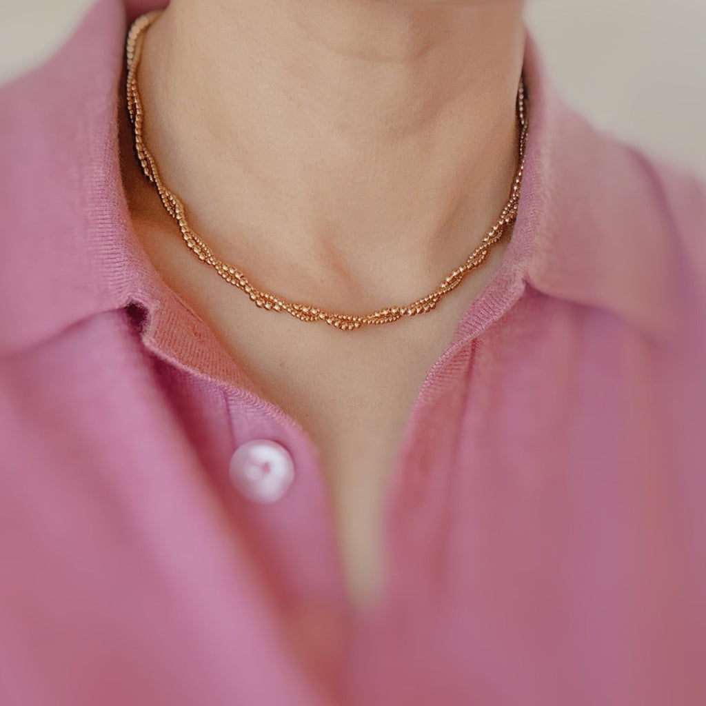 Keep It Forever Ball Chain Necklace-2