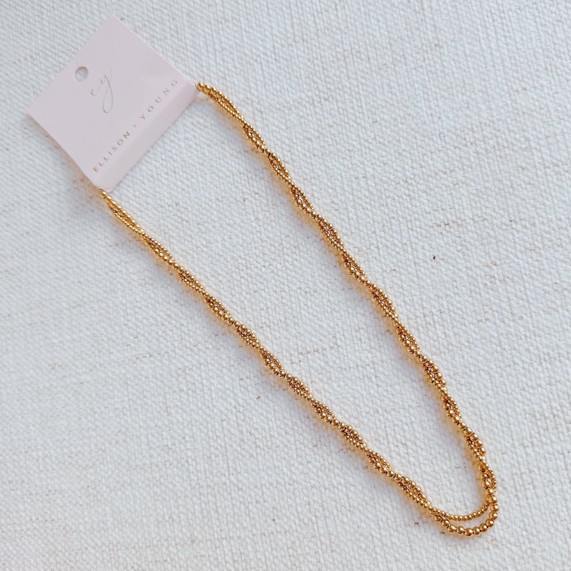 Keep It Forever Ball Chain Necklace-3