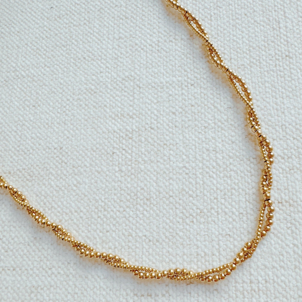 Keep It Forever Ball Chain Necklace-0