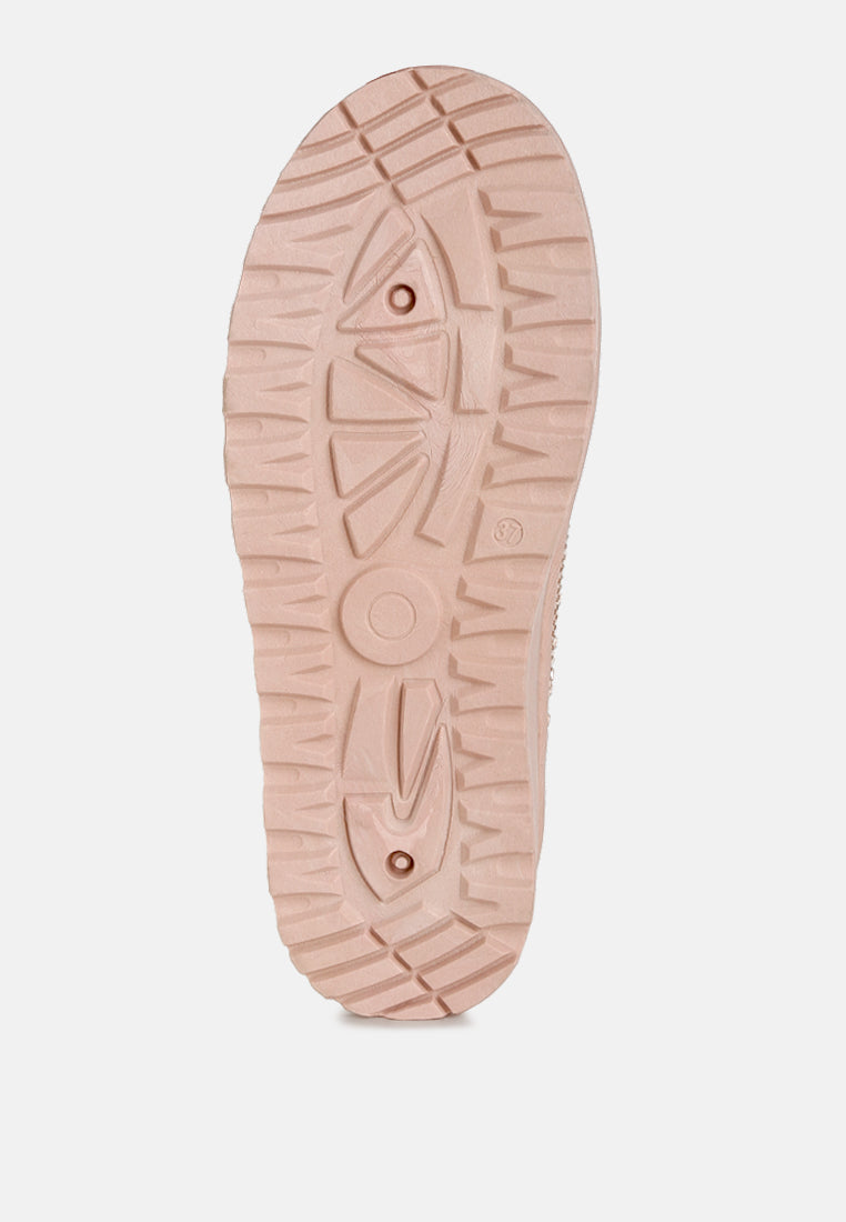 Kickles Rhinestones Embellished Platform Classic Slip-On-4