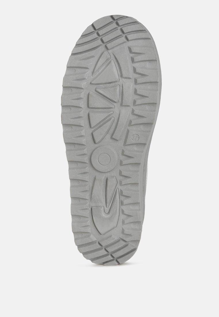 Lottys Faux Leather Platform Classic Slip-On-4