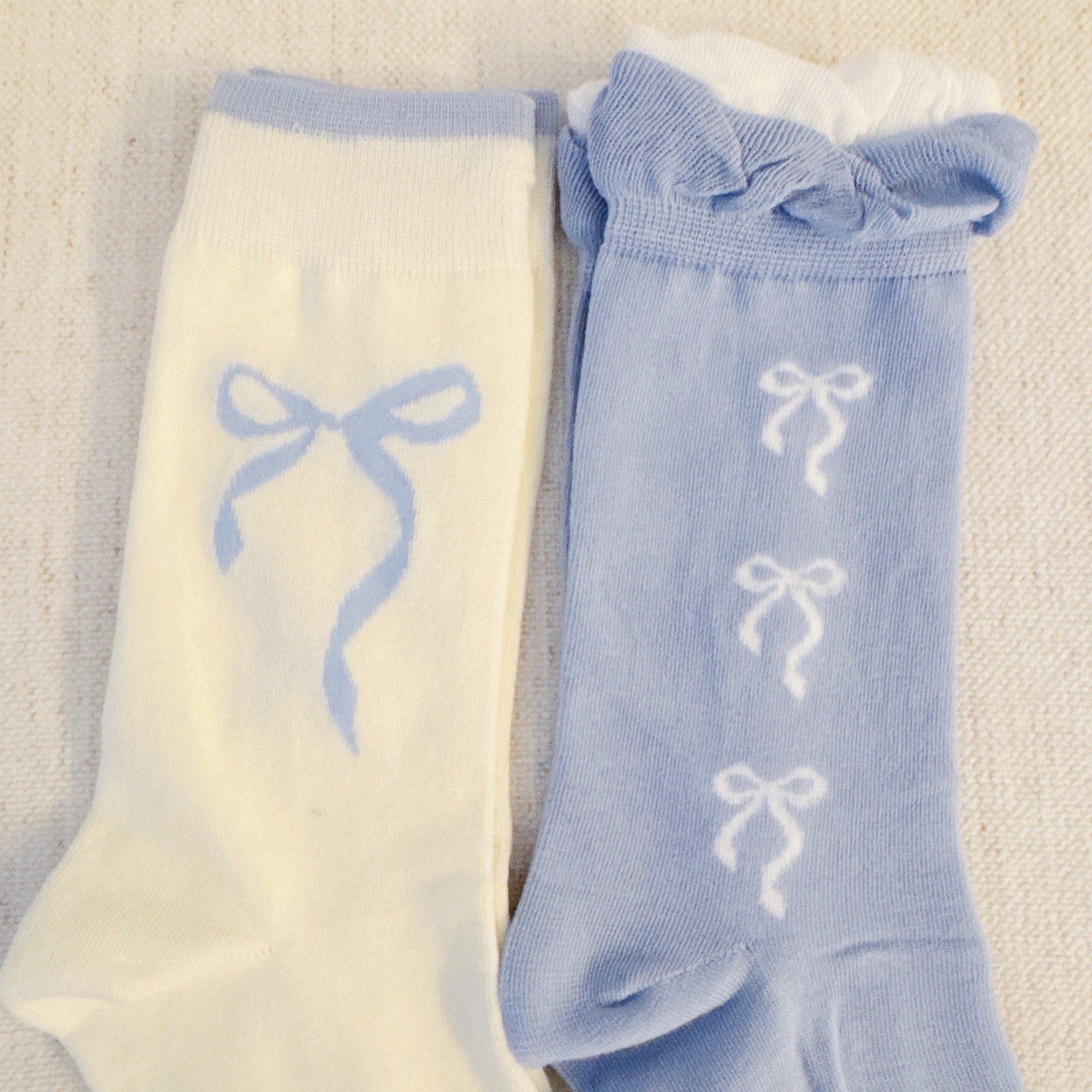 Lovely Bows Socks Set Of 2-2