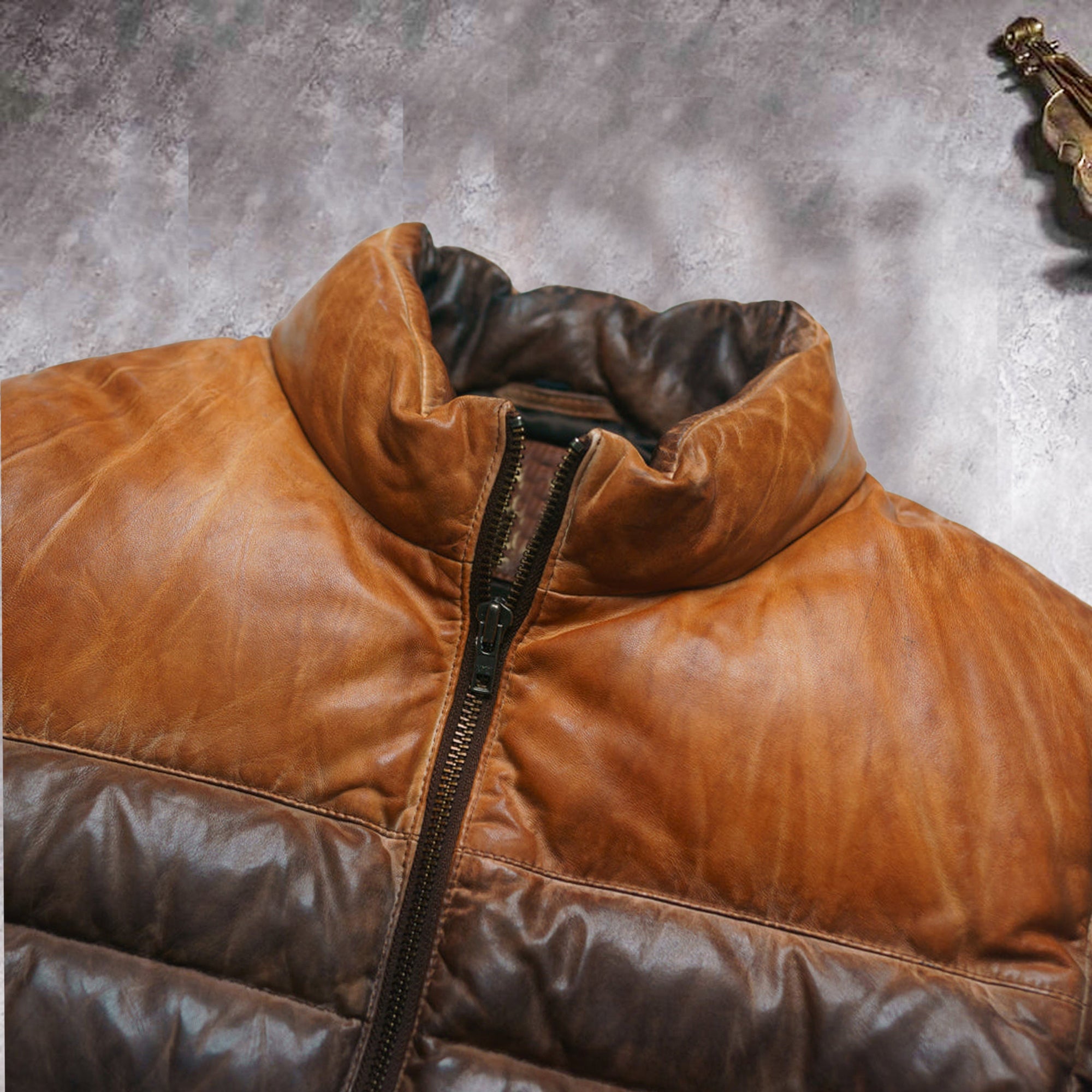 Men's Puffer Jacket - Warm Winter Coat