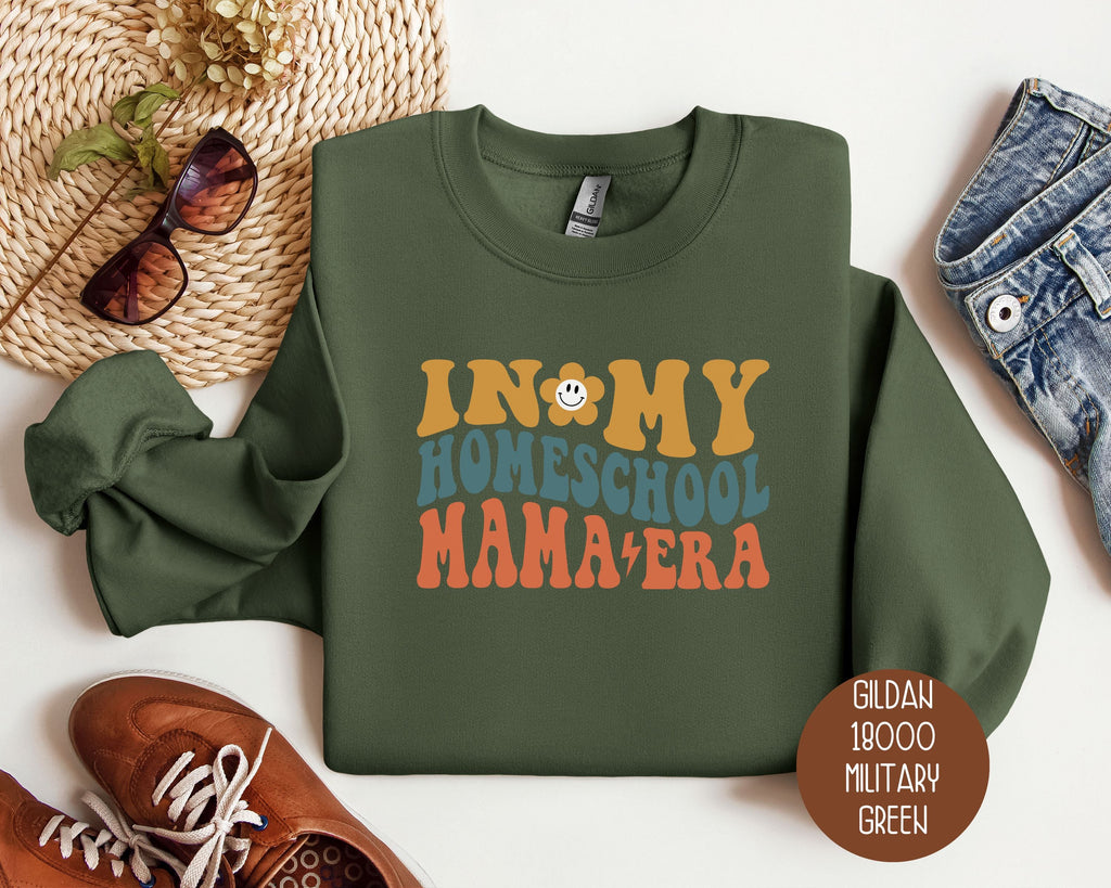 In My Homeschool Mama Era Sweatshirt-3