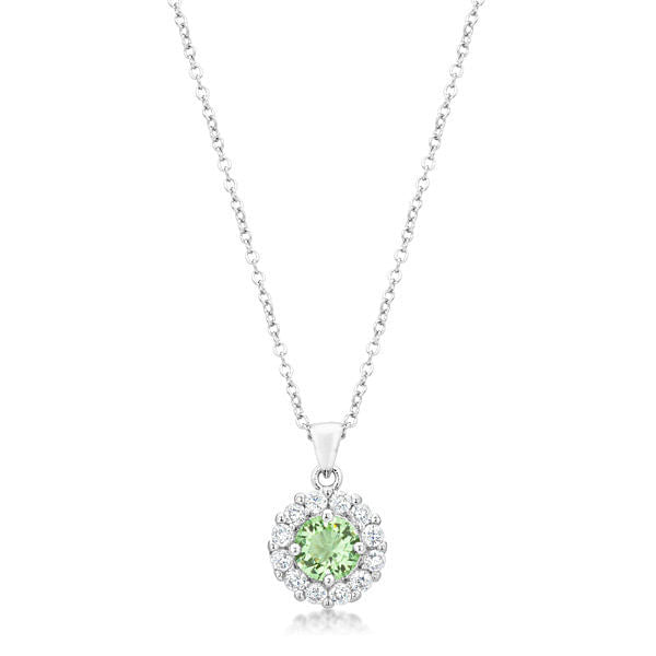 Bella Bridal Pendant in Peridot-1