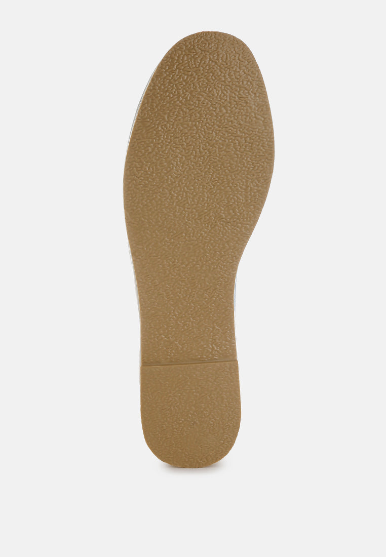 Palin Denim Slip On Loafers-4