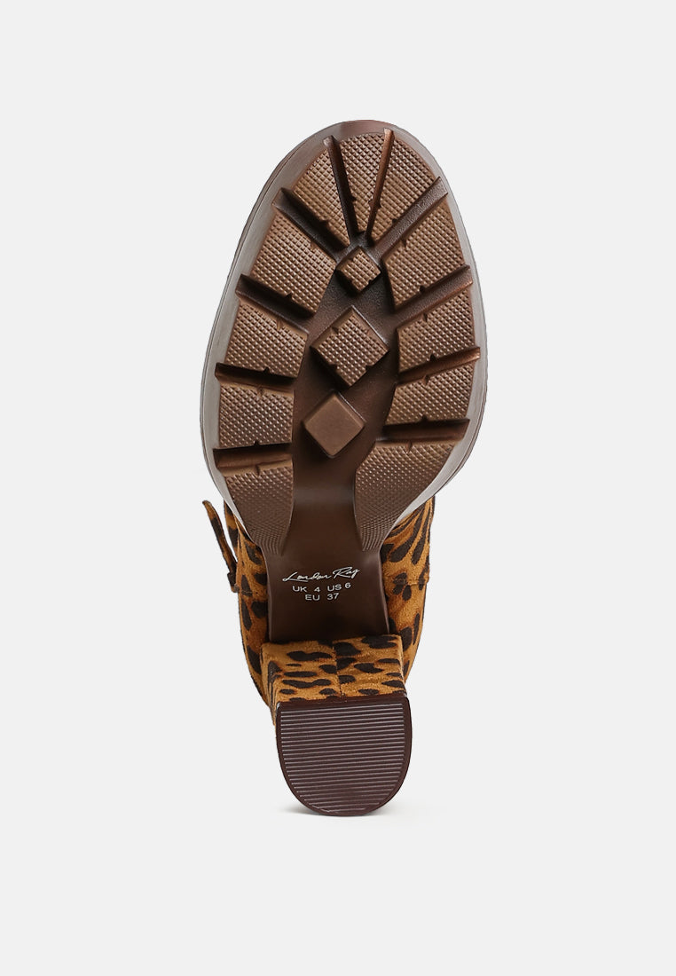 Palmetto Snake Skin Ankle Boots-4