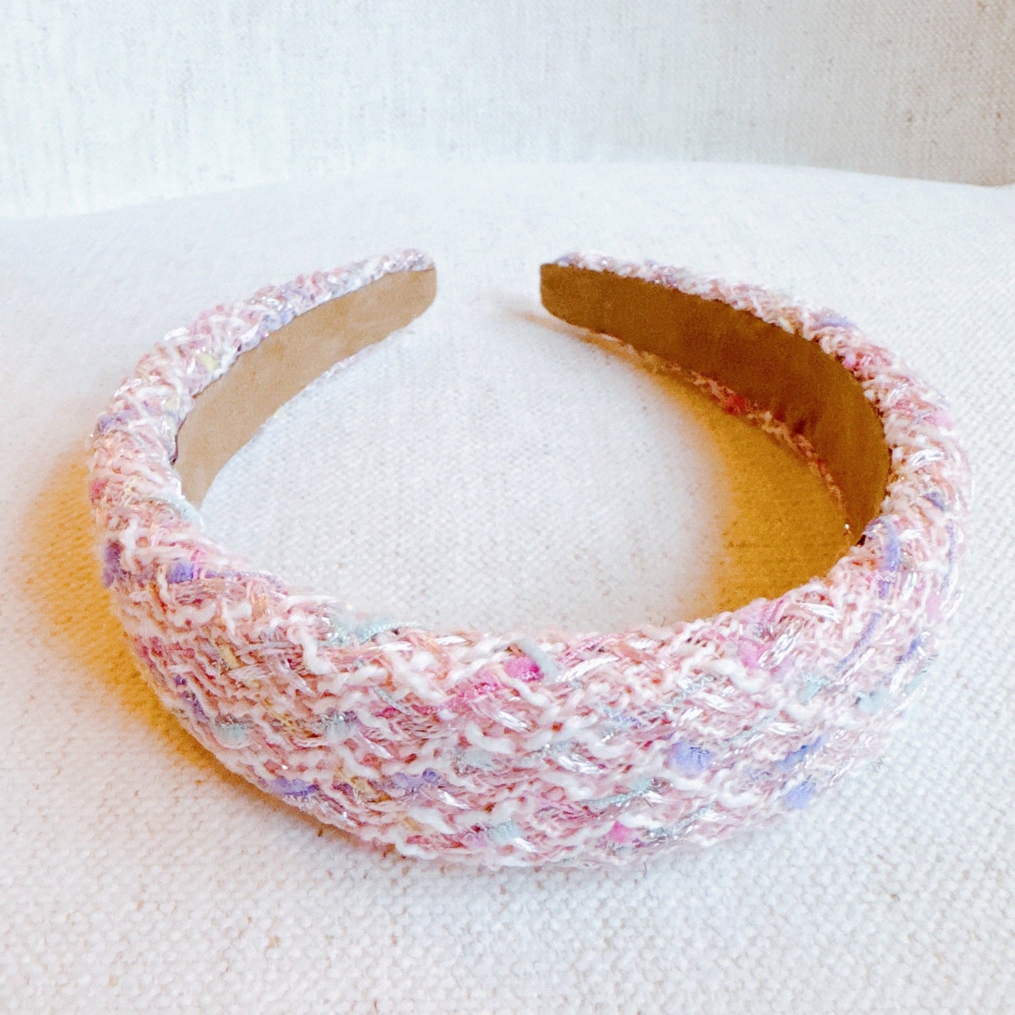 Pastel Precious Tweed Headband-1