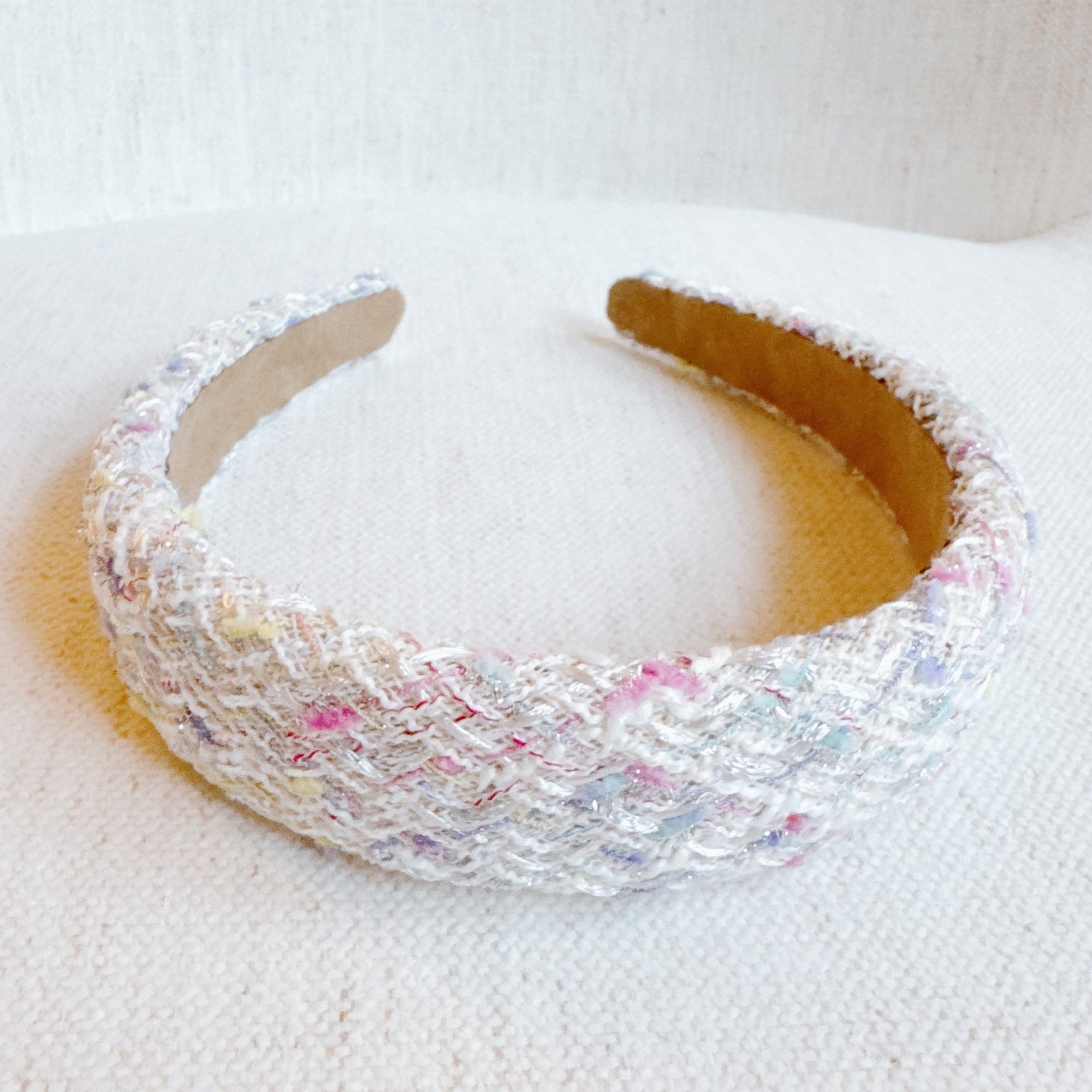 Pastel Precious Tweed Headband-2
