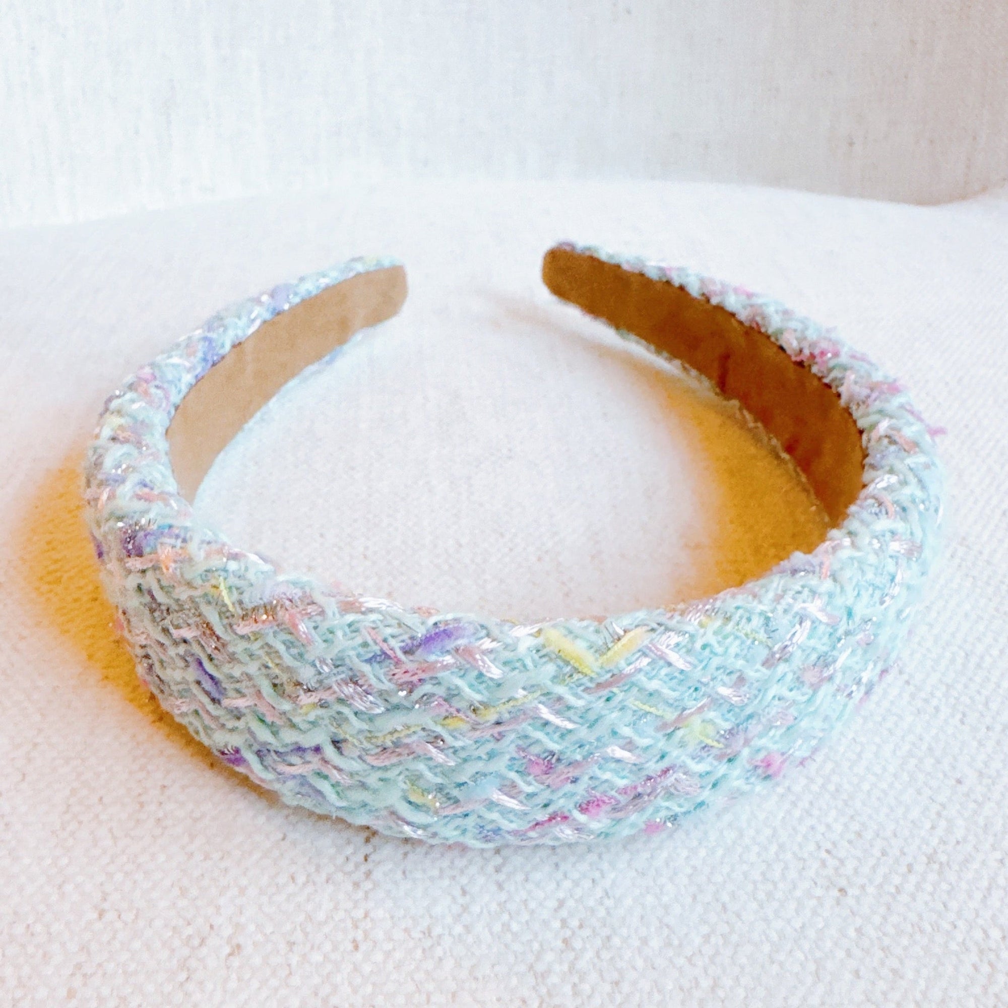 Pastel Precious Tweed Headband-3