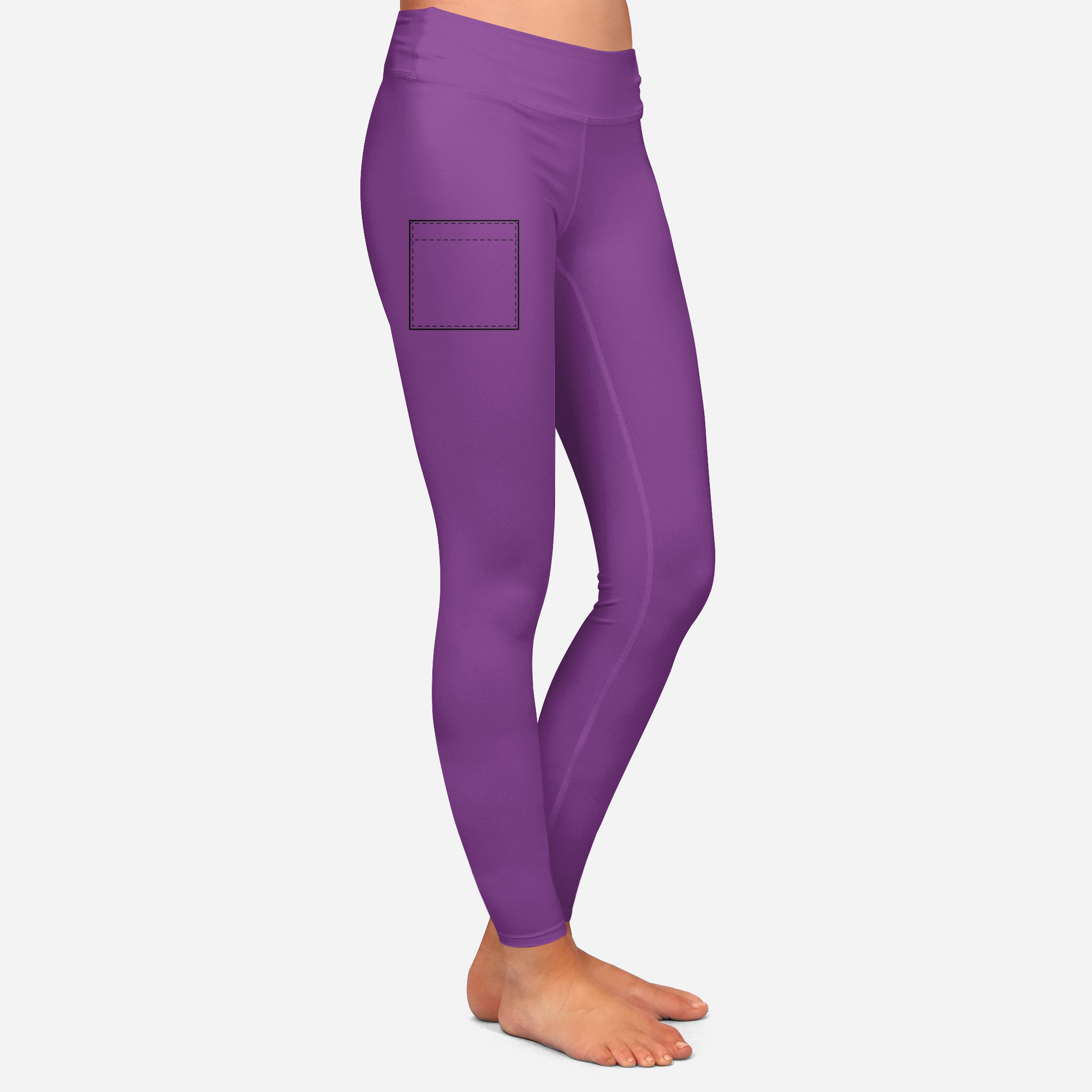 Solid with Pockets - High-quality Handcrafted Vibrant Leggings