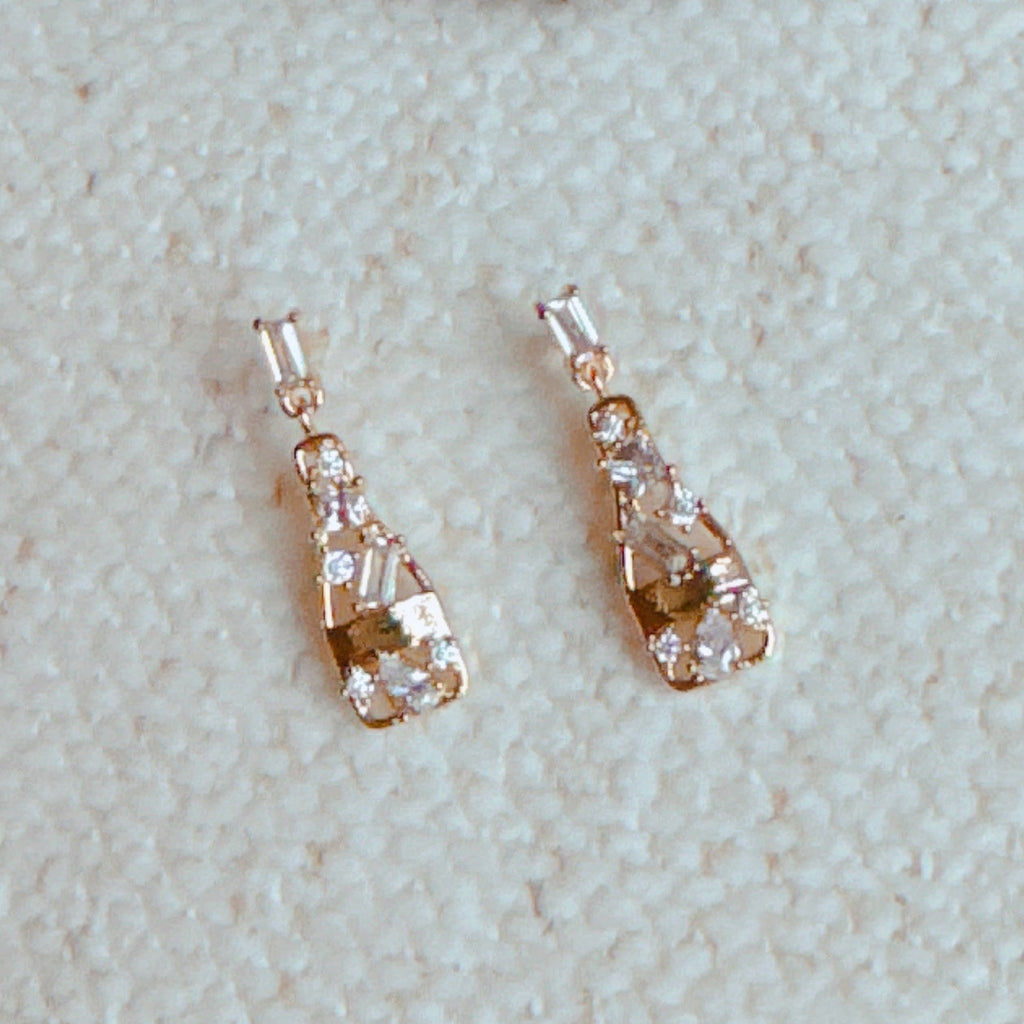 Pop The Bottle Paved Earrings-0