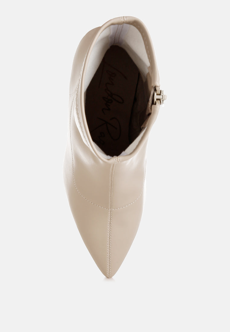 Pumila Stiletto Heel Sock Boots-3