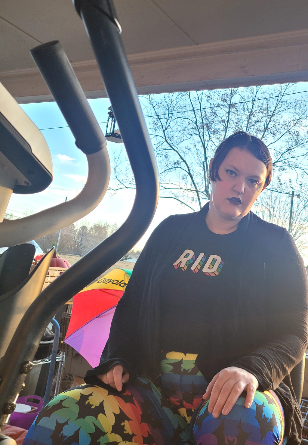 Rainbow Bats (Exclusive) - High-quality Handcrafted Vibrant Leggings