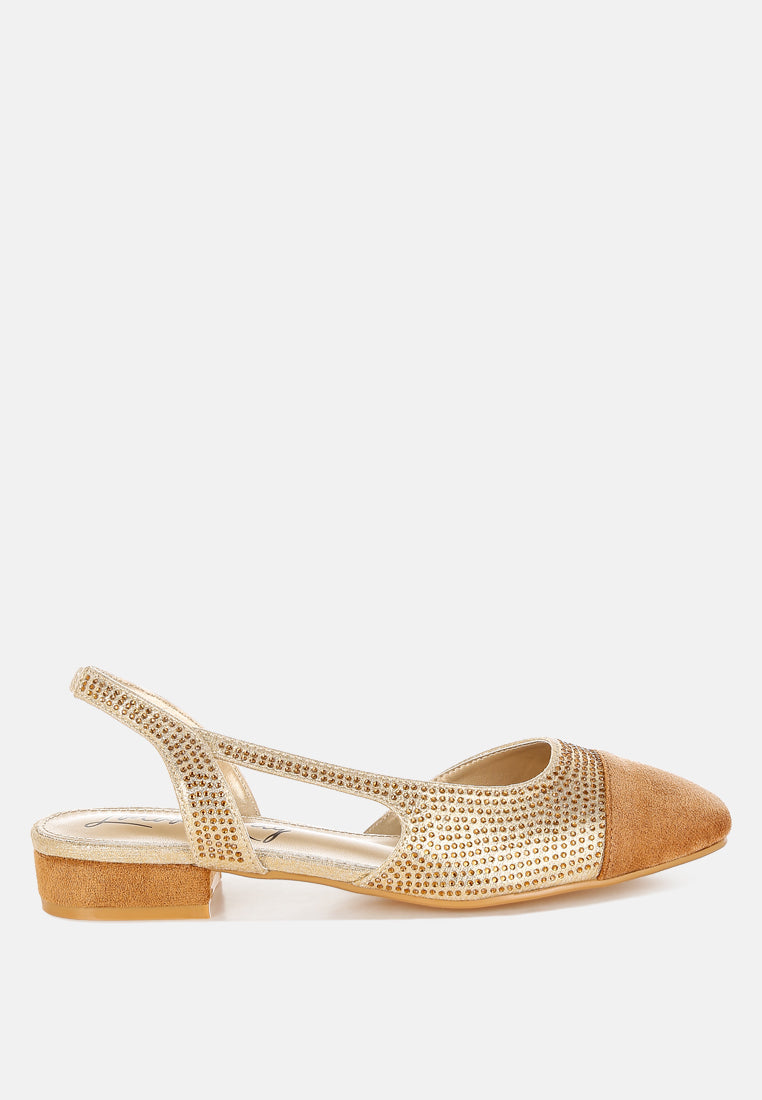 Rerita Rhinestone-Studded Glitter Sandals-5