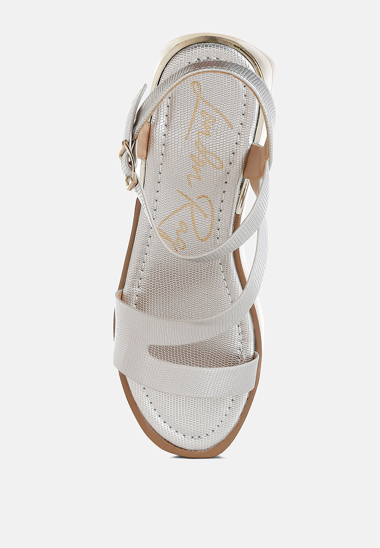 Ronja Chunky Flatform Sandals-3