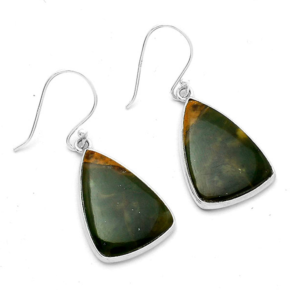 Natural Chrome Chalcedony Earrings E-1001 SDE66681-2